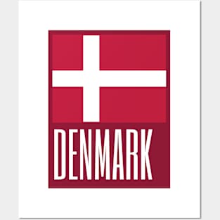 Denmark Country Symbols Posters and Art